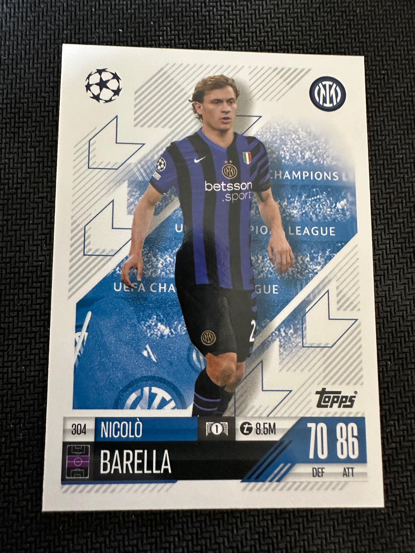 Nicolo Barella #304 Match Attax 24/25