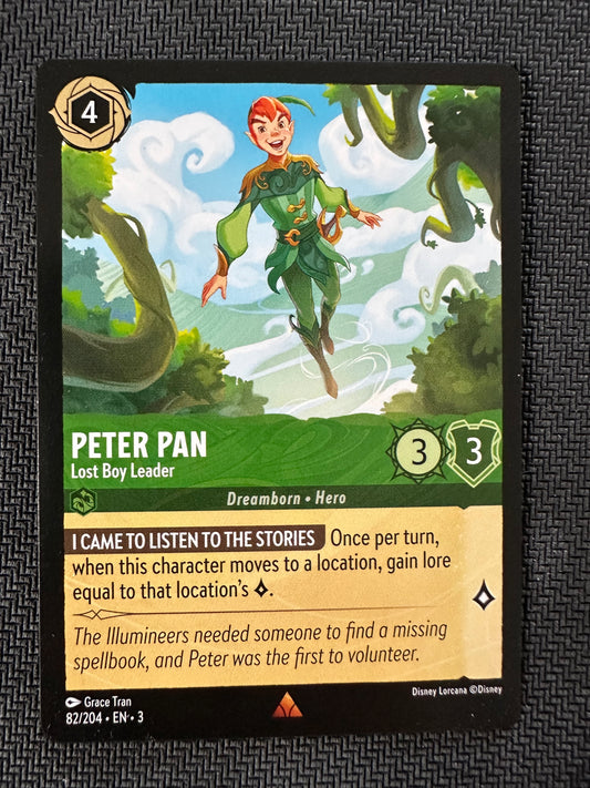 #82 Peter Pan Disney Lorcana Into the Inklands