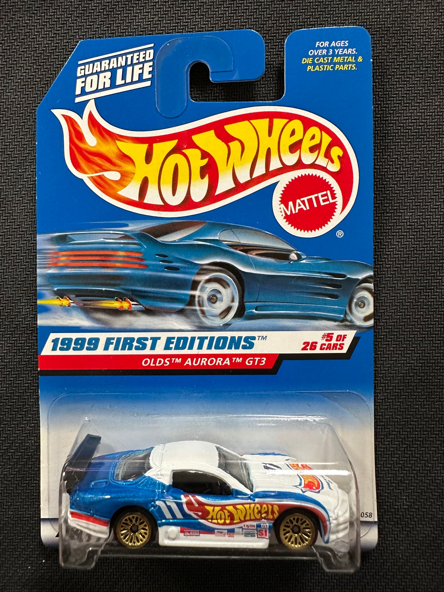 Olds Aurora GT3 #5 of 26 Cars Hot Wheels