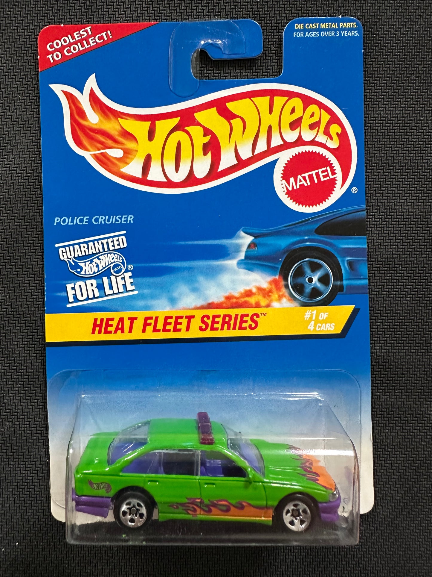 Police Cruiser #1 of 4 Cars Hot Wheels