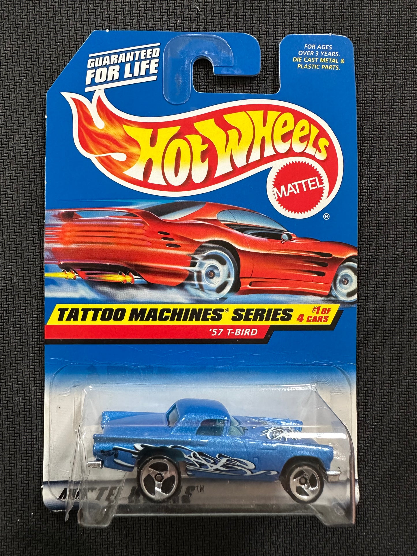 '57 T-Bird #1 of 4 Cars Hot Wheels