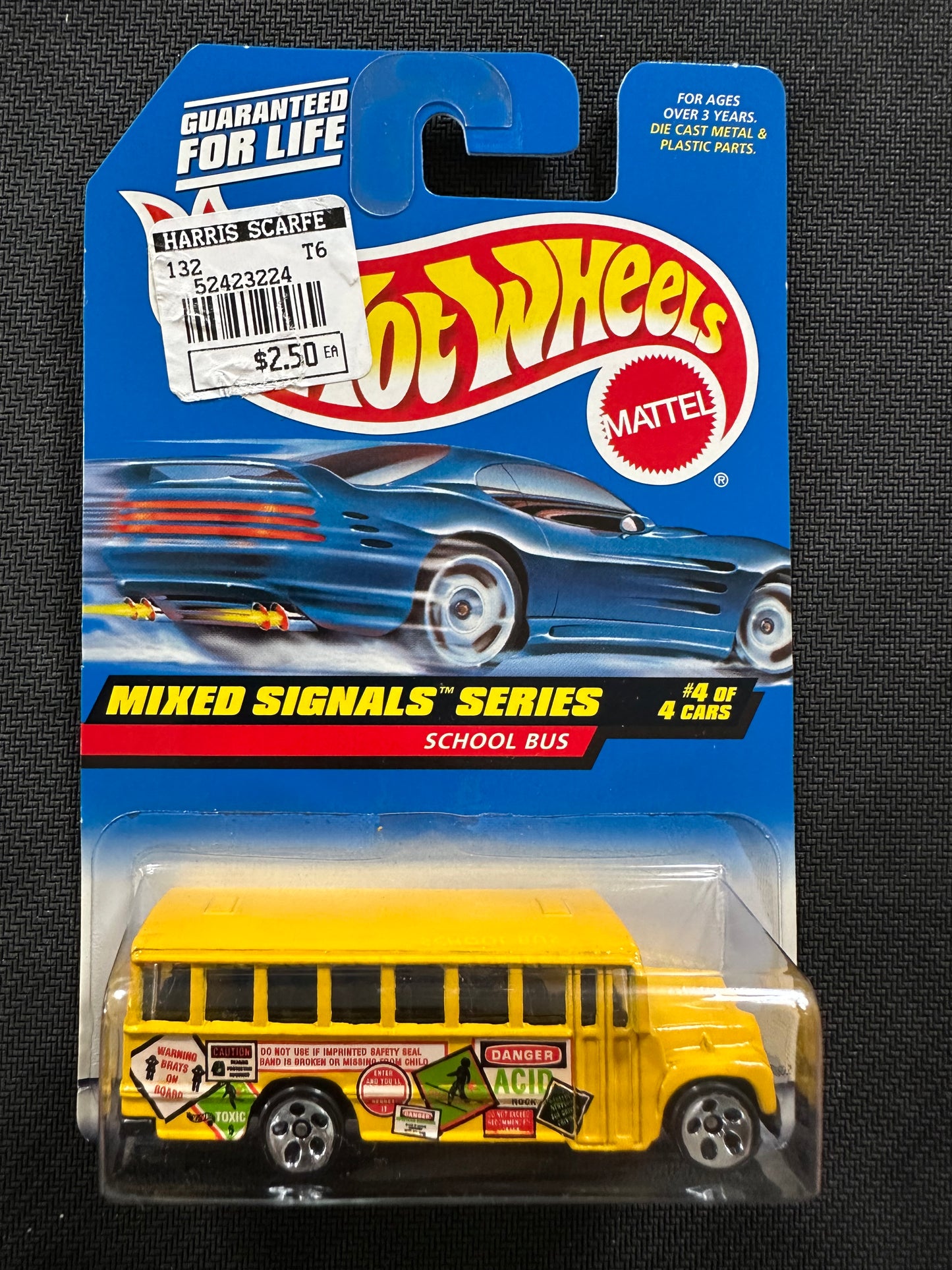 School Bus #4 of 4 Cars Hot Wheels