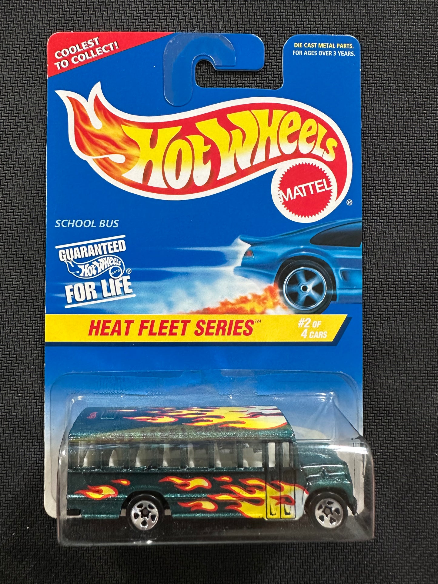 School Bus #2 of 4 Cars Hot Wheels