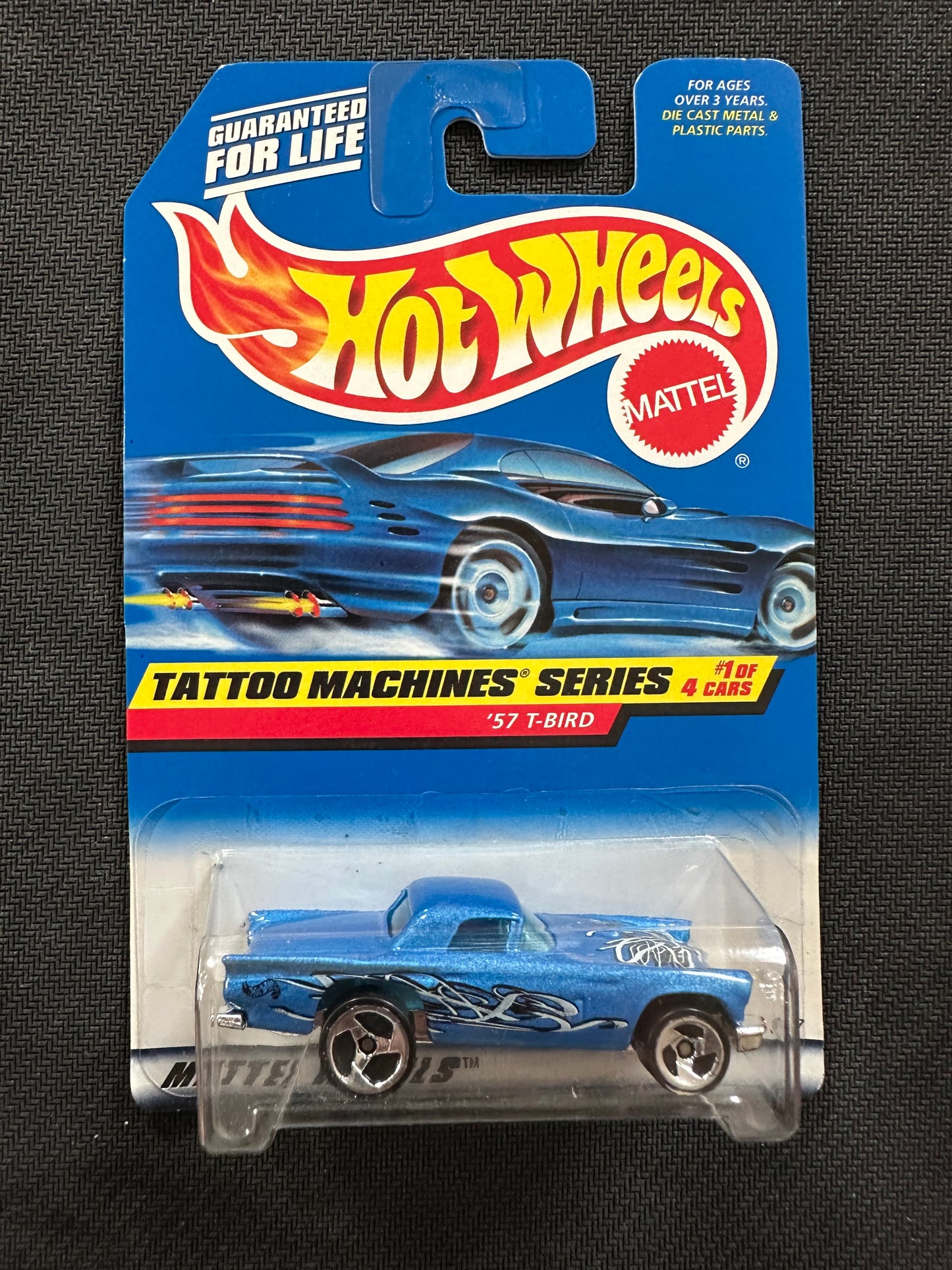 '57 T-Bird #1 of 4 Cars Hot Wheels