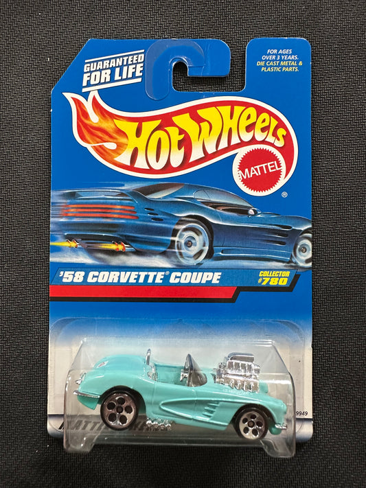 #780 '58 Corvette Coupe Hot Wheels