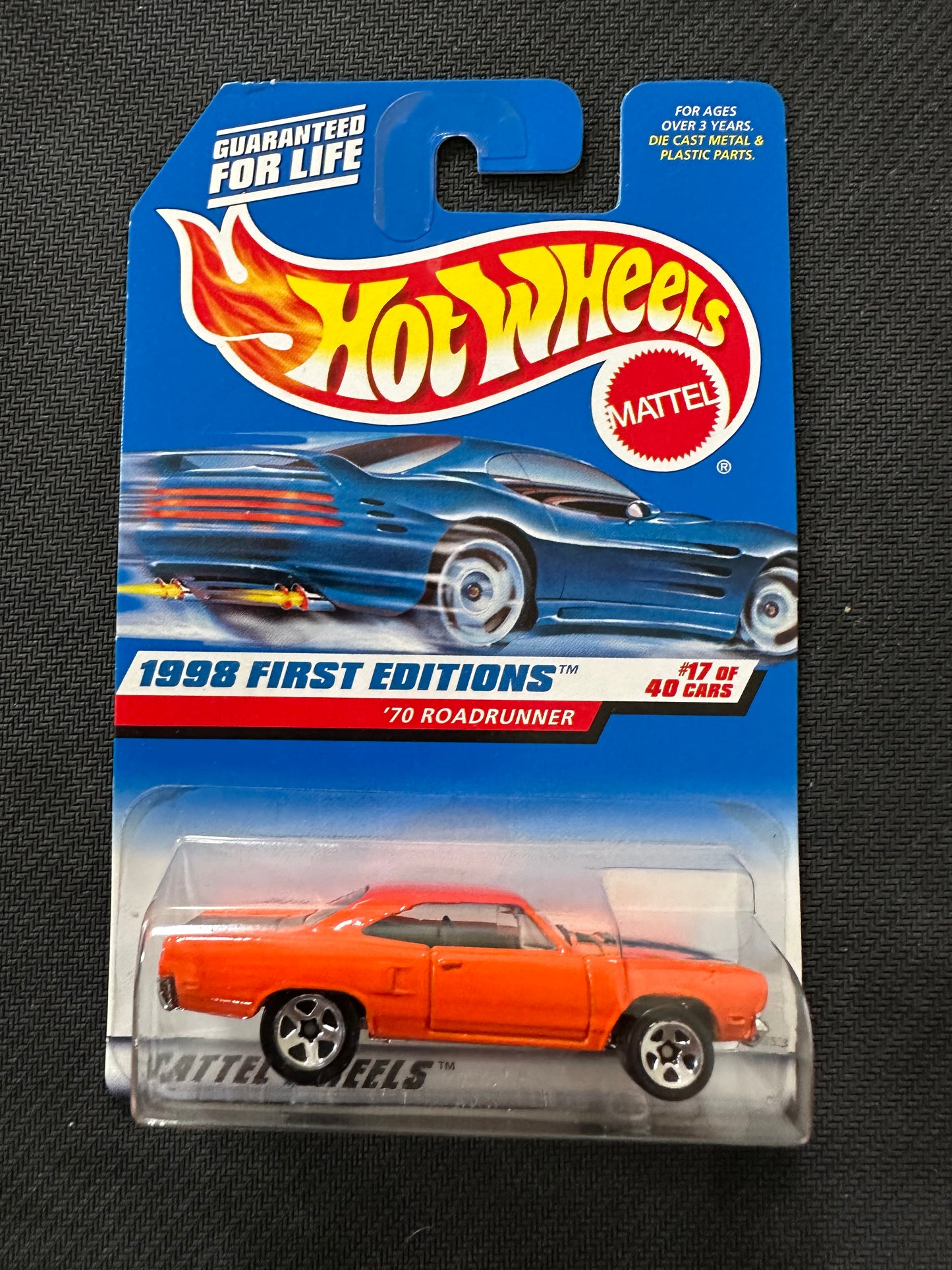 '70 Roadrunner #17 of 40 Cars Hot Wheels