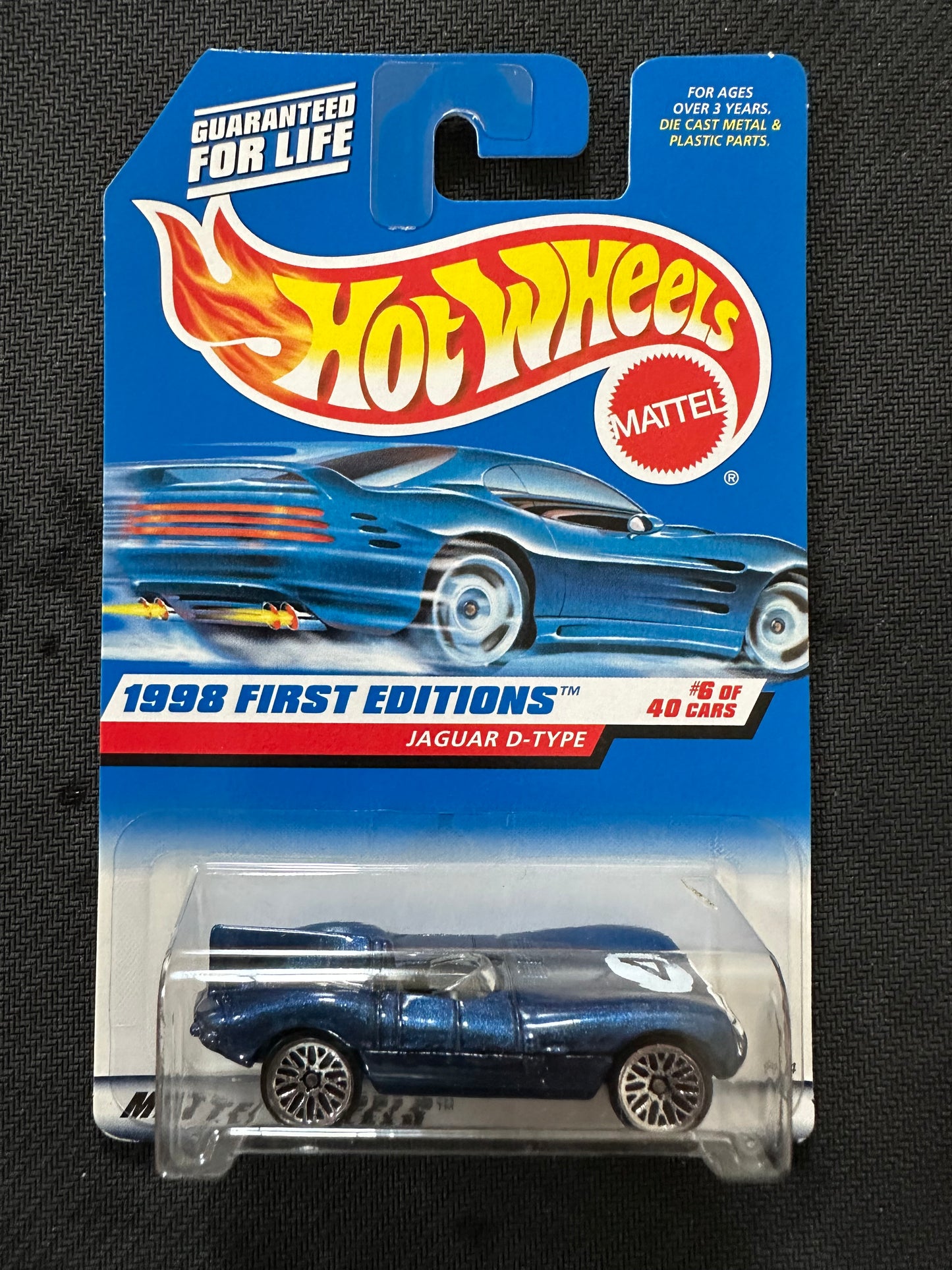 Jaguar D-Type #6 of 40 Cars Hot Wheels