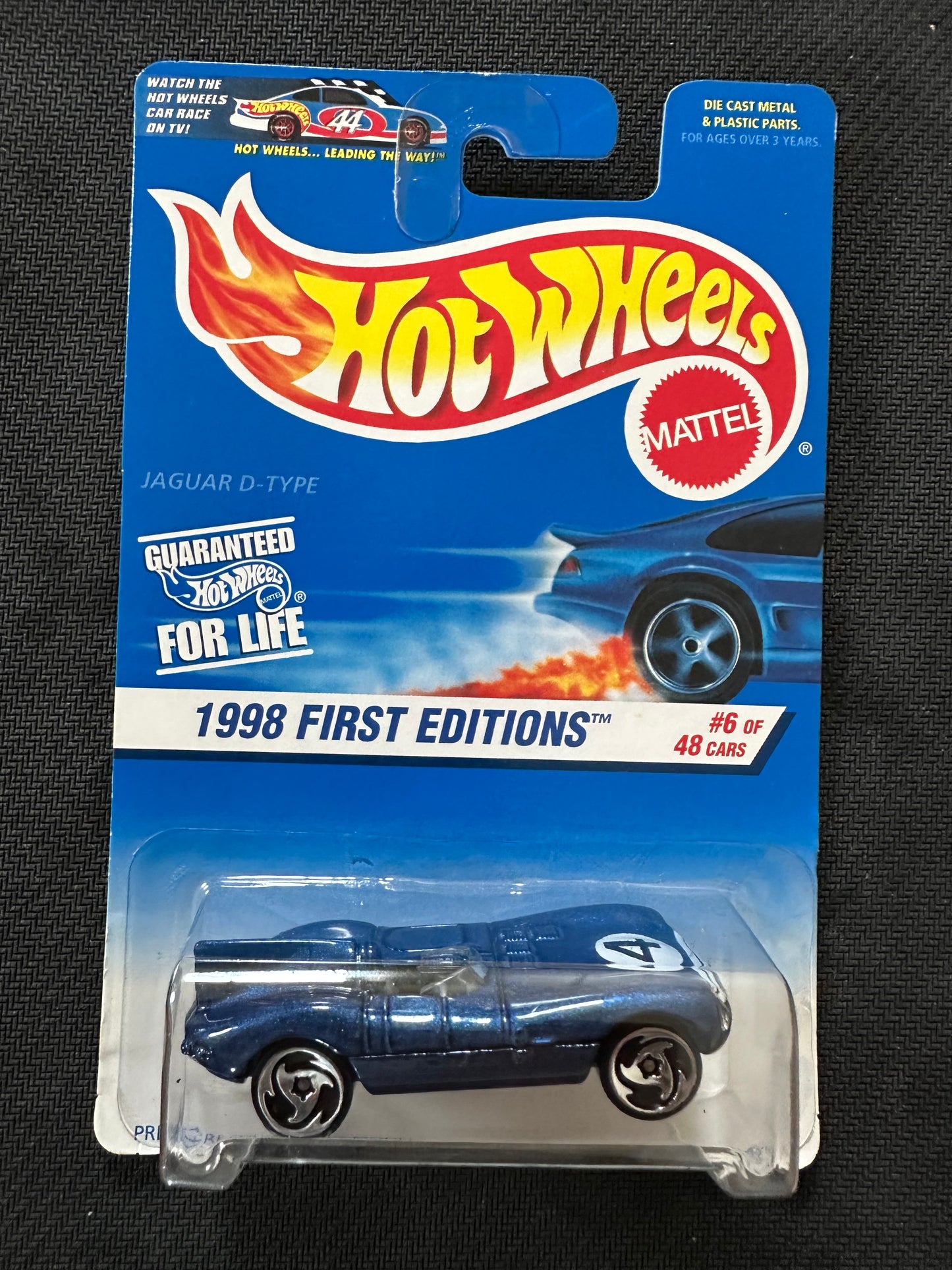 Jaguar D-Type #6 of 40 Cars Hot Wheels