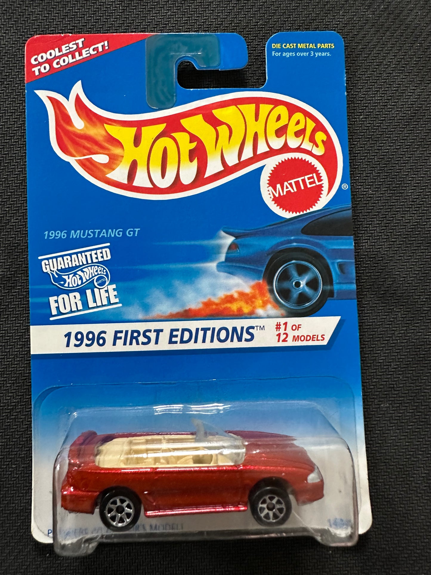 1996 Mustang GT #1 of 12 Models Hot Wheels