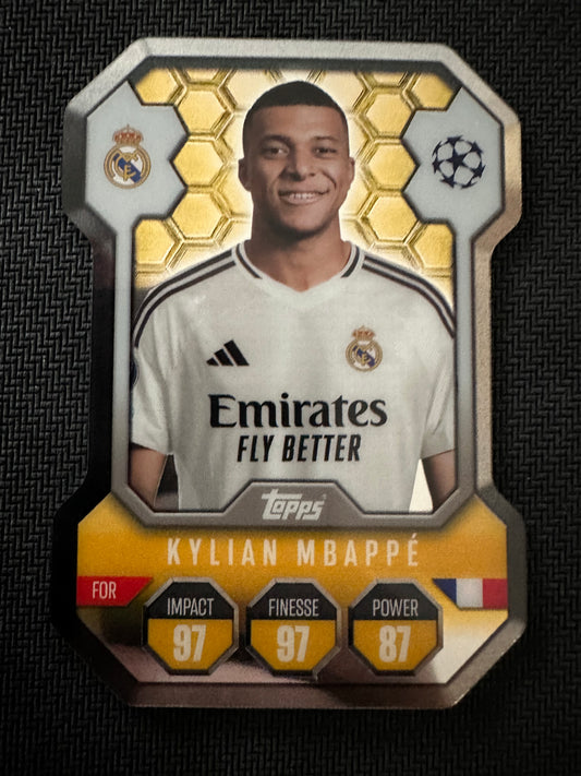 Kylian Mbappe #SH6 Match Attax 24/25