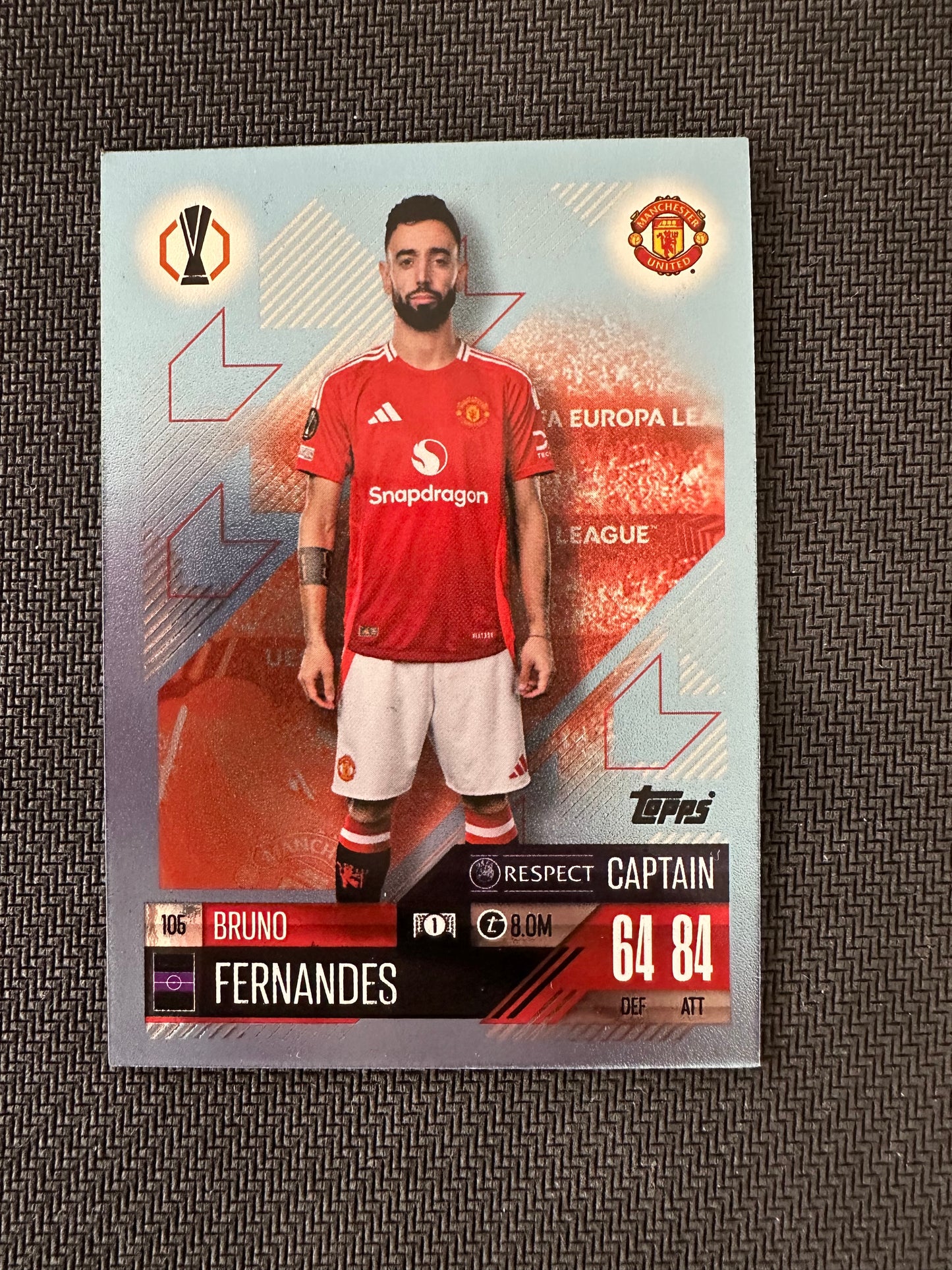 Bruno Fernandes Captain #105 Match Attax 24/25