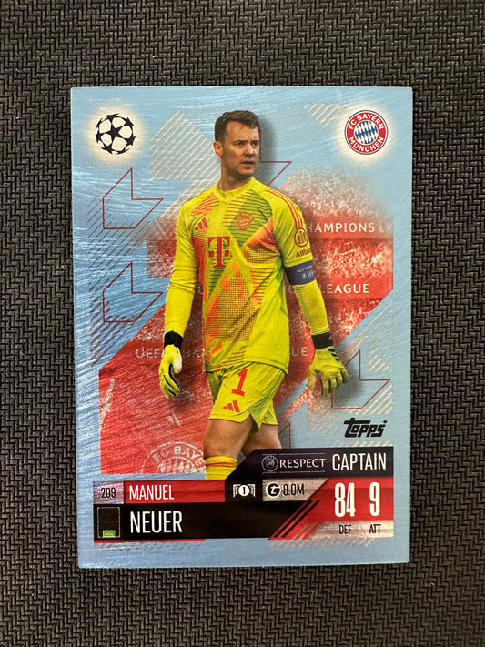 Manuel Neuer Captain #209 Match Attax 24/25