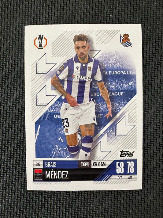 Brais Mendez #287 Match Attax 24/25