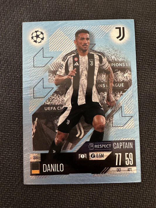 Danilo Captain #318 Match Attax 24/25