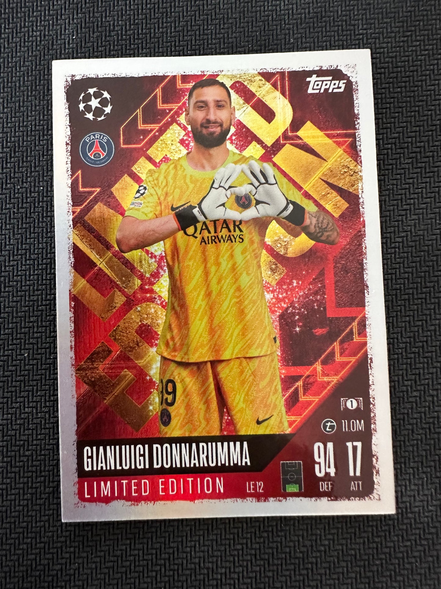 Gianluigi Donnarumma #LE12 Match Attax 24/25