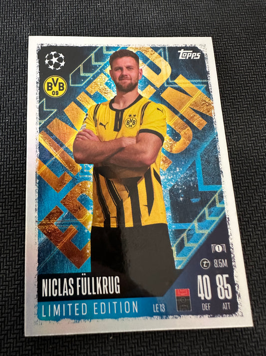 Niclas Fullkrug #LE13 Match Attax 24/25