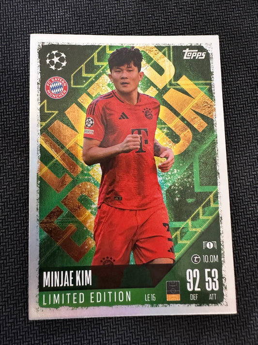 Min-Jae Kim #LE15 Match Attax 24/25