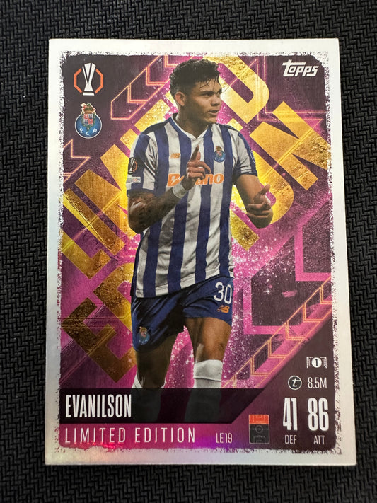 Evanilson #LE19 Match Attax 24/25