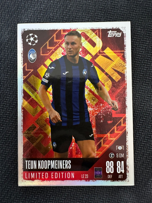 Teun Koopmeiners #LE23 Match Attax 24/25