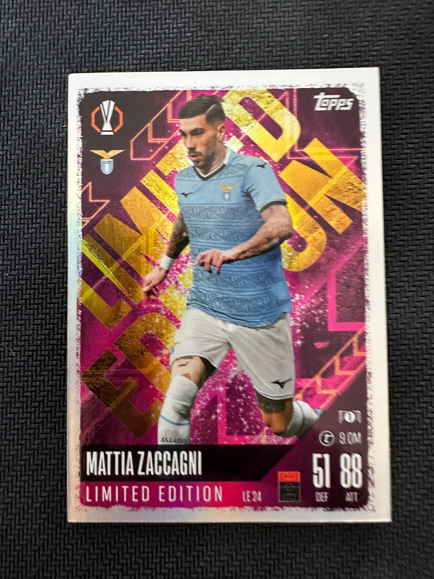 Mattia Zaccagni #LE24 Match Attax 24/25