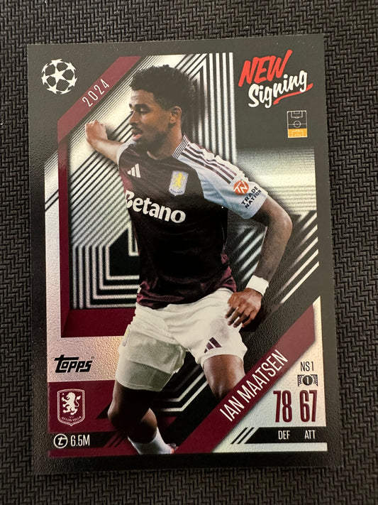 New Signing Match Attax 24/25