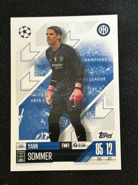 Yann Sommer #299 Match Attax 24/25