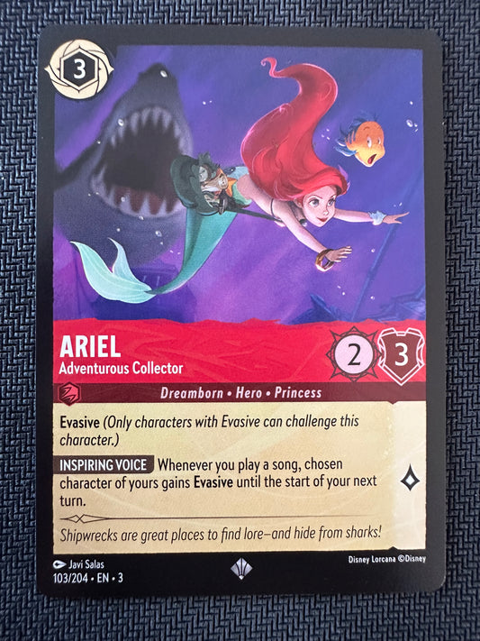 #103 Ariel Disney Lorcana Into the Inklands