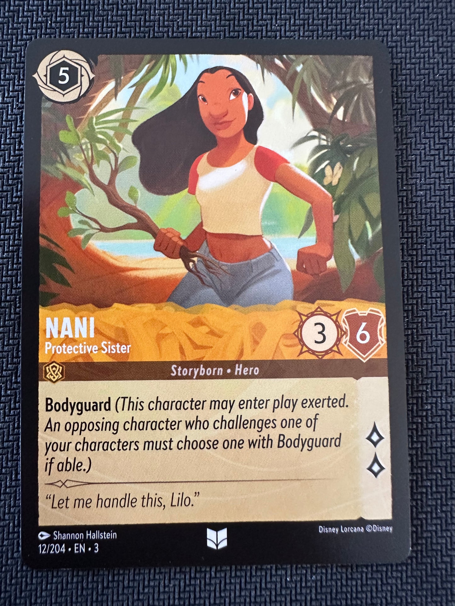 #12 Nani Disney Lorcana Into the Inklands