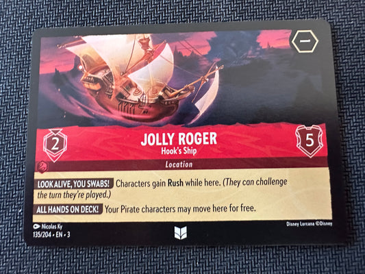 #135 Jolly Roger Disney Lorcana Into the Inklands