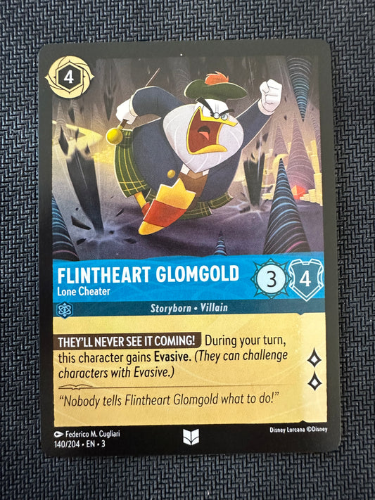 #140 Flintheart Glomgold Disney Lorcana Into the Inklands