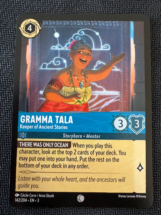 #142 Gramma Tala Disney Lorcana Into the Inklands