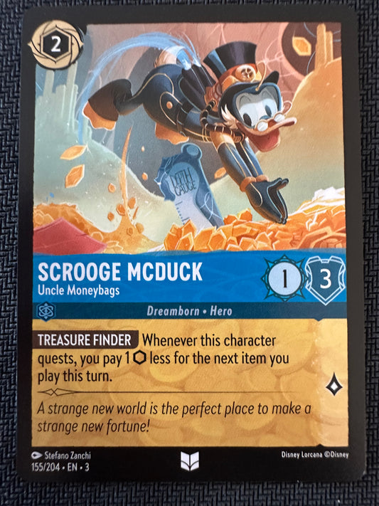 #155 Scrooge McDuck Disney Lorcana Into the Inklands