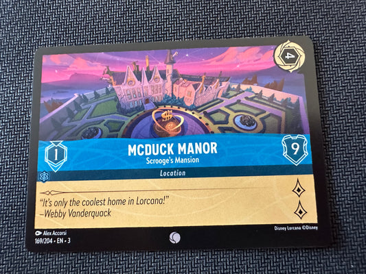 #169 McDuck Manor Disney Lorcana Into the Inklands