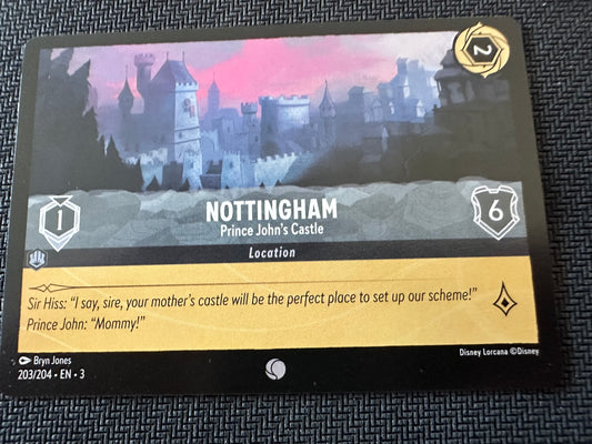 #203 Nottingham Disney Lorcana Into the Inklands