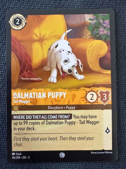 #4b Dalmatian Puppy Disney Lorcana Into the Inklands