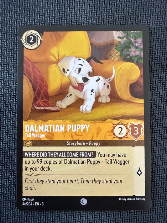 #4c Dalmatian Puppy Disney Lorcana Into the Inklands