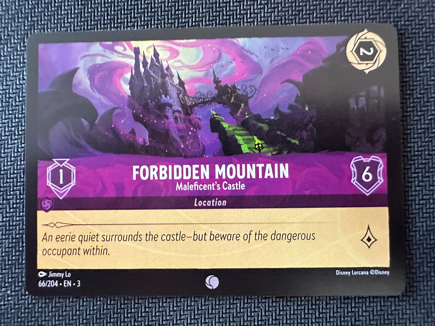 #66 Forbidden Mountain Disney Lorcana Into the Inklands