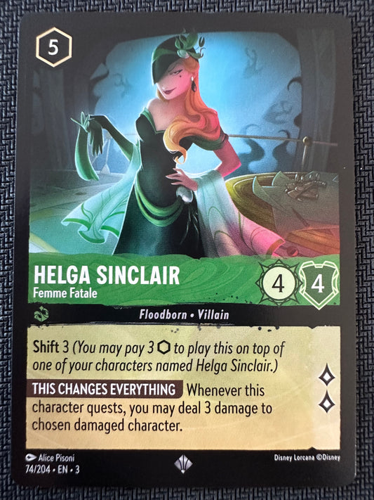 #74 Helga Sinclair Disney Lorcana Into the Inklands