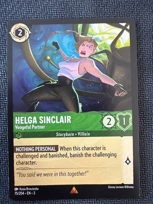 #75 Helga Sinclair Disney Lorcana Into the Inklands