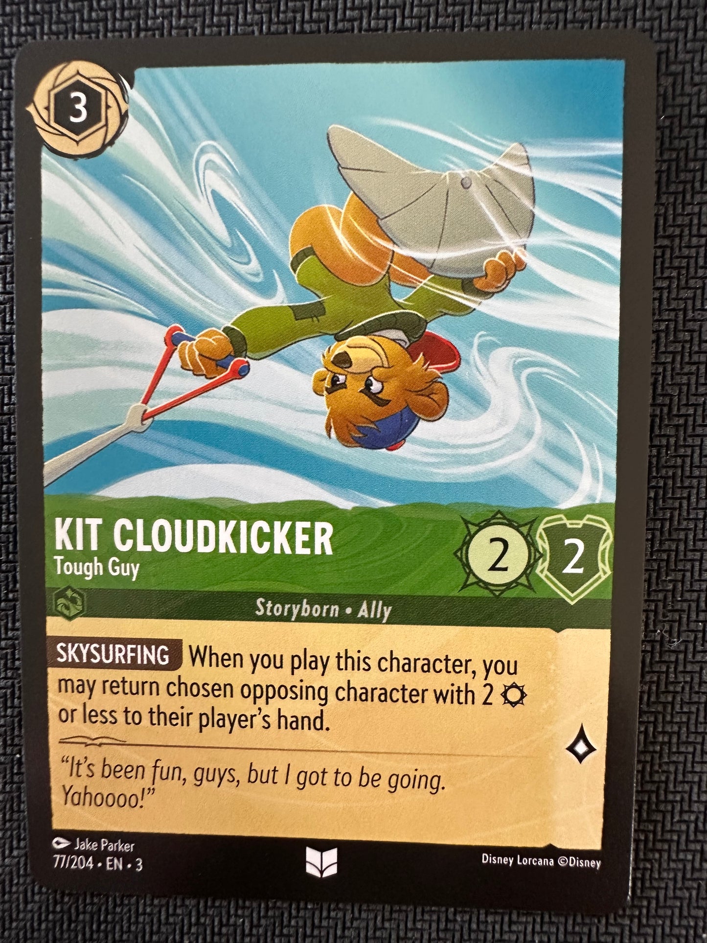 #77 Kit Cloudkicker Disney Lorcana Into the Inklands