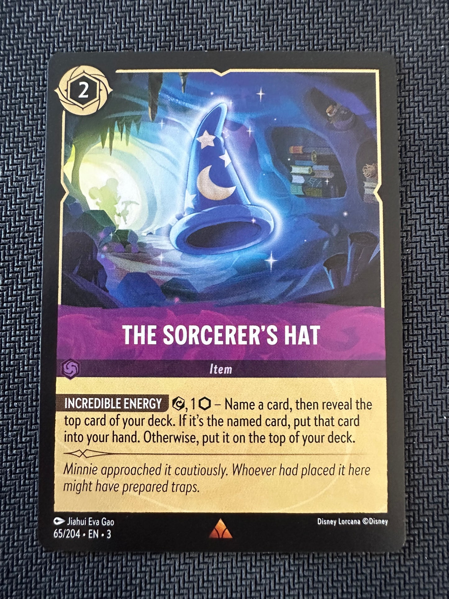 #65 The Sorcerer's Hat Disney Lorcana Into the Inklands