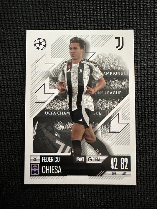 Federico Chiesa #330 Match Attax 24/25