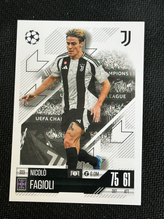 Nicolo Fagioli #323 Match Attax 24/25