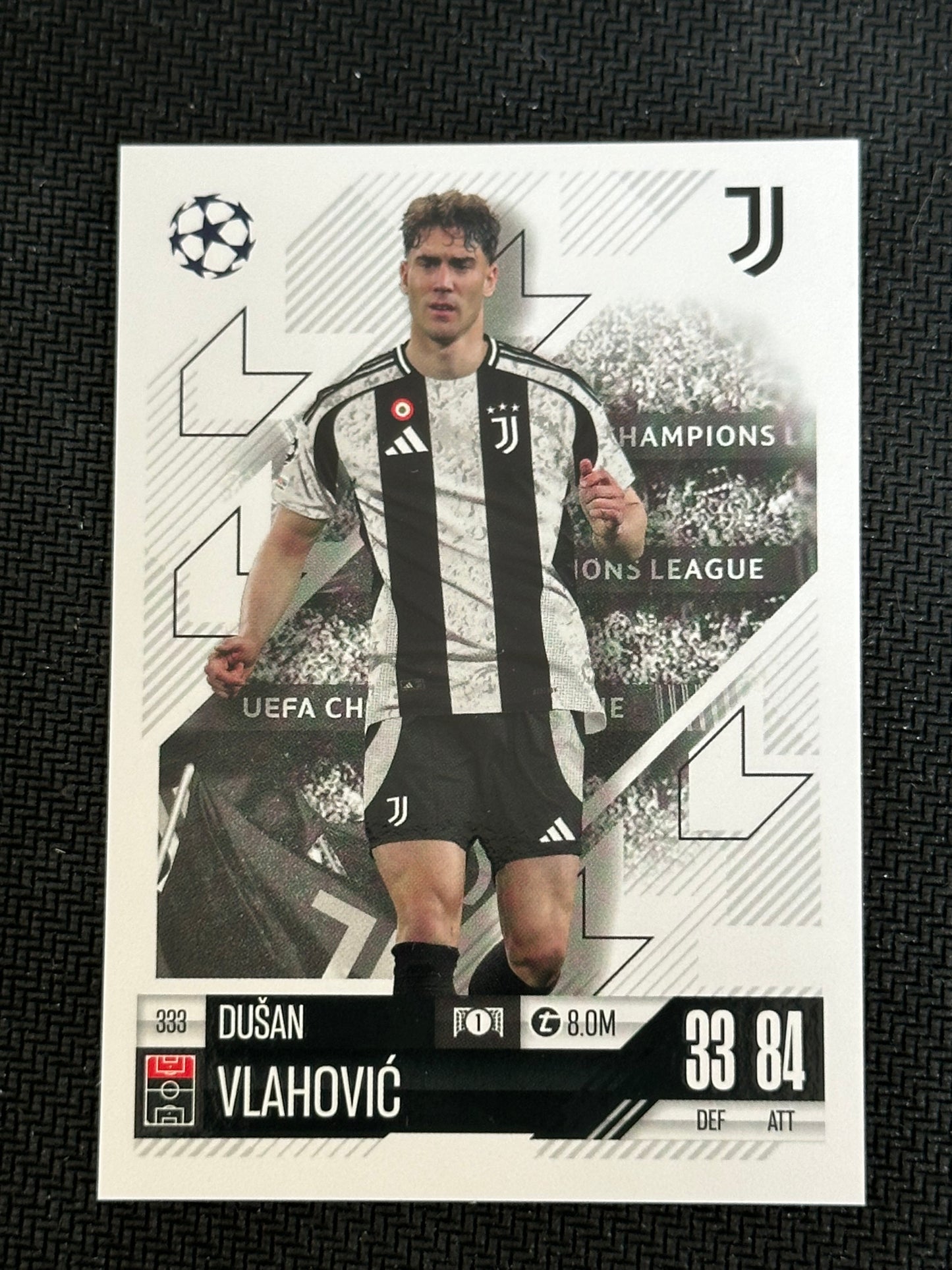 Dusan Vlahovic #333 Match Attax 24/25