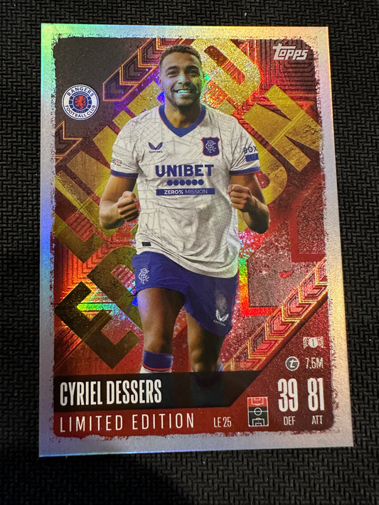 Cyriel Dessers #LE25 Match Attax 24/25