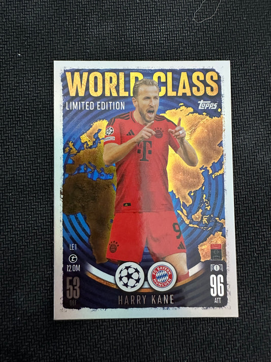 Harry Kane World Class #LE1 Match Attax 24/25