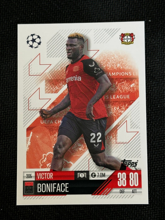 Victor Boniface #205 Match Attax 24/25