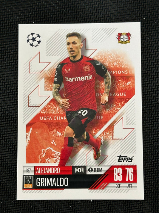 Alejandro Grimaldo #197 Match Attax 24/25