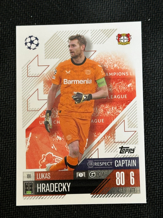 Lukas Hradecky #191 Match Attax 24/25