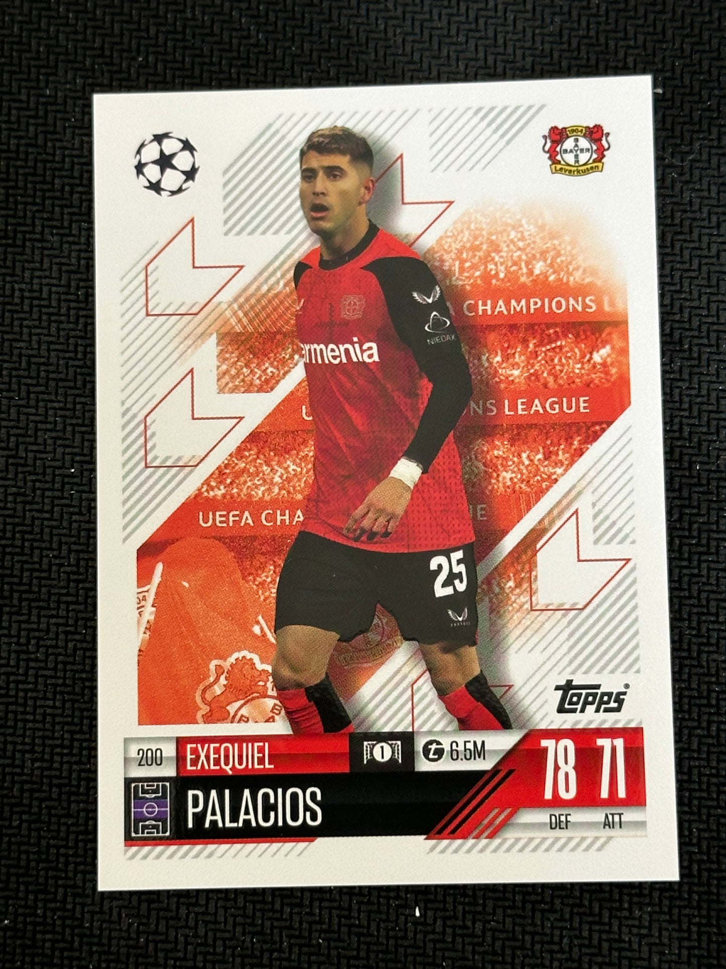 Exequiel Palacios #200 Match Attax 24/2